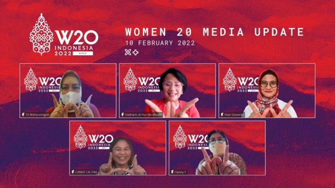 Women20 Presidensi Indonesia Fokus Perjuangkan Kesetaraan Gender dan Pemberdayaan Perempuan (Adv) (Foto: W20Media Update 1 : W20 Communication, Tri Wahyuningsih