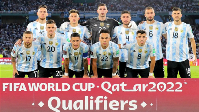 Timnas Argentina di babak kualifikasi Piala Dunia 2022 Qatar