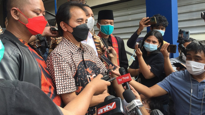 Polda Metro Jaya Tolak Laporan Roy Suryo Terkait Penyataan Menteri Agama Soal Suara Bising (Foto antvklik-Emzy)