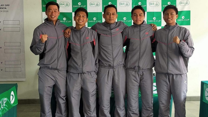 Tim Tenis Putra Piala Davis Indonesia