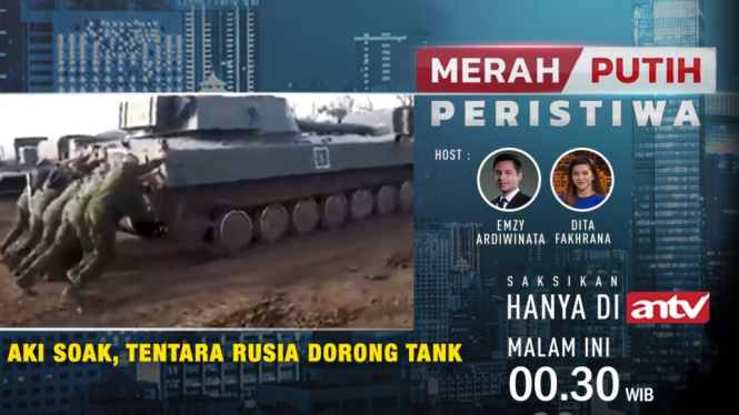 Aki Soak, Tentara Rusia Ramai-Ramai Dorong Tank (Foto Ilsutrasi-Aat)