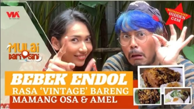 Mamang Osa dan Amela Melon Datang ke Hidden Gem yang Super Vintage di Jakarta (Foto Istimewa)