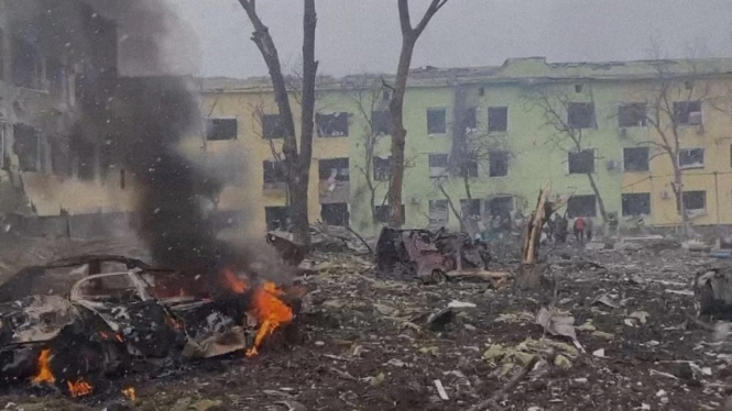Dibom Rusia, 61 Rumah Sakit di Ukraina ‘Hancur’ Tidak Beroperasi