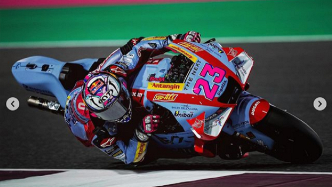 Enea Bastianini Gresini Racing juara seri pertama MotoGP Qatar