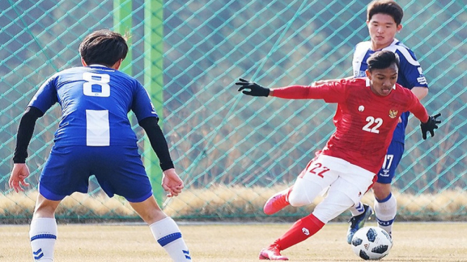Timnas U-19 kalah telak 1-5 dari Youngnam University