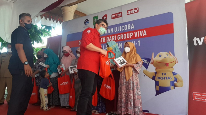 tvOne Gelar Sosialisasi Migrasi TV Digital dan Bagikan STB Gratis untuk Rumah Tangga Kurang Mampu di Riau (Foto: Direktur PT Visi Media Asia Tbk. (VIVA) Neil R.