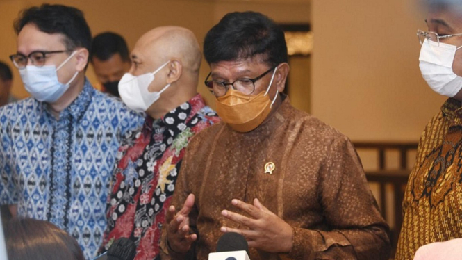 Menteri Johnny Ajak Bangun Sinergi Kembangkan Digitalisasi UMKM