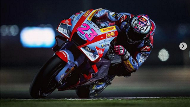Enea Bastianini Gresini Racing juara seri pertama MotoGP Qatar 2022