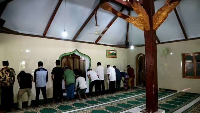 Masjid Soko Tunggal Pekuncen Peninggalan Adipati Mangunprojo, Cikal Bakal Berdirinya Kabupaten Kebumen. (antv / Wahyu Kurniawan)