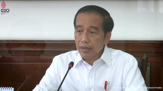 Presiden Jokowi Tegaskan Bahwa Pemilu akan Dilaksanakan 14 Februari 2024 (Foto Tangkap Layar Youtube)