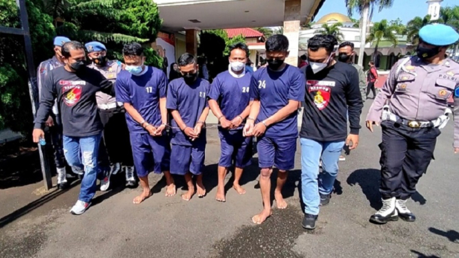 Komplotan Spesialis Curat Dibekuk Satreskrim Polresta Bandung