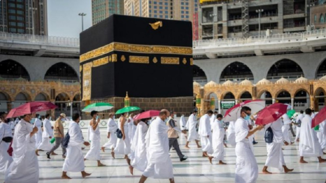 Pemerintah Menetapkan Biaya Ibadah Haji Sebesar Rp39,8 Juta per Jamaah (Foto Dok. antvklik)