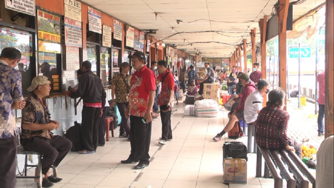 Pertengahan Ramadhan, Terminal Kalideres Masih Sepi Penumpang