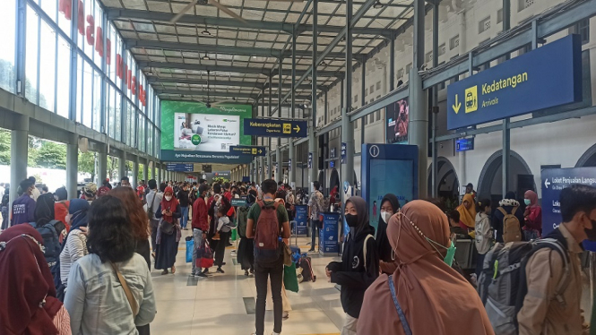 Sepekan Jelang Idul Fitri, Ratusan Ribu Tiket Kereta Jarak Jauh Terjual