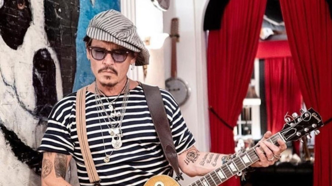 Johnny Depp (Foto: Instagram @johnnydepp)