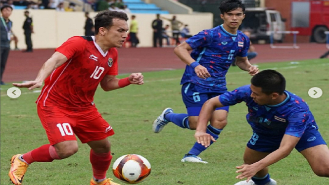 Timnas U23 vs Thailand 0-1 egy