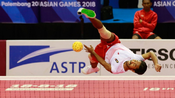 Saiful Rijal Raih Emas SEA Games Vietnam Sepak Takraw Indonesia Asal Lumajang