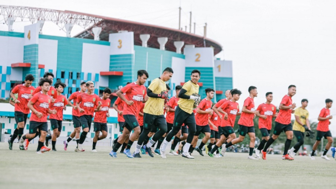 Persebaya gelar latihan jelang turnamen pra musim Liga 1