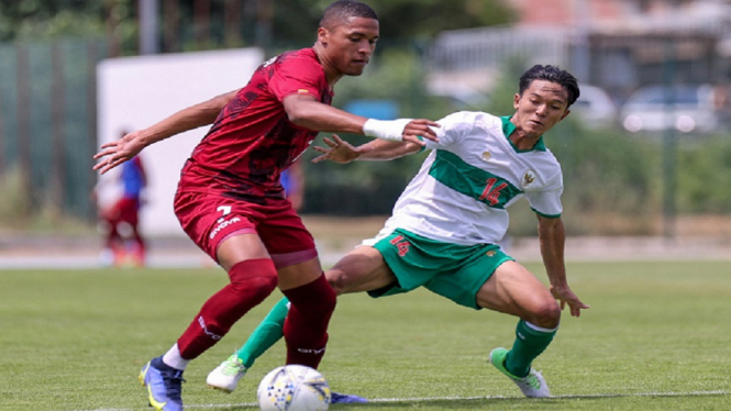 Timnas U-19 Indonesia kalah 0-1 dari Venezuela di Toulon Cup 2022