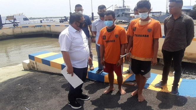 Dua Perompak Kapal Penyebrangan Ditangkap, Satu Pelaku Residivis Pencurian