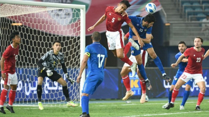 Kuwait vs Timnas Indonesia 1-2 pertarungan seru