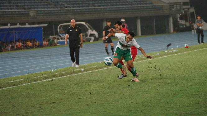 Timnas Indonesia vs Jordania 0-1 Rahmad Irianto