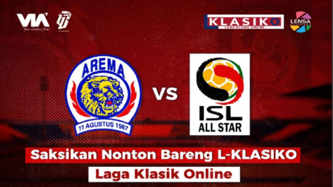 L- Klasiko Sajikan Pertandingan Hujan Gol di Perang Bintang 2009/2010: Arema Indonesia VS All Star ISL