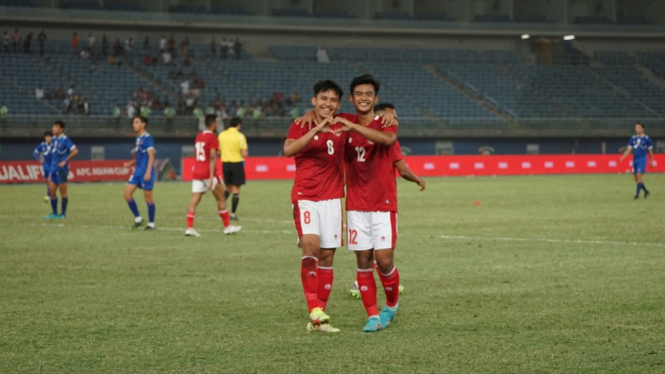 Timnas Indonesia libas Nepal 7-0 Pratama Arhan dan Witan Sulaeman