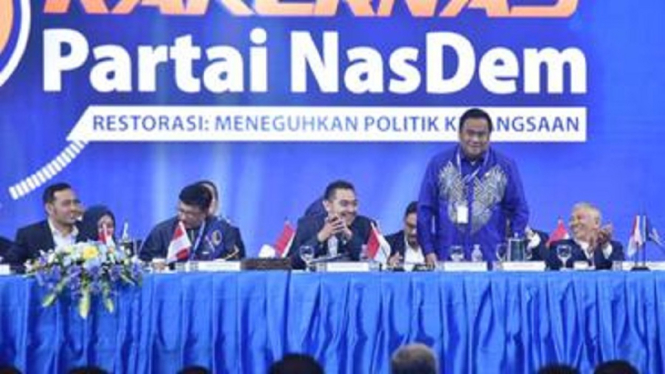 Wakil Ketua DPR RI Rachmat Gobel Kader Partai Nasdem yang dapat Dukungan Terbanyak untuk Pilpres 2024 (Foto Dok. Istimewa)