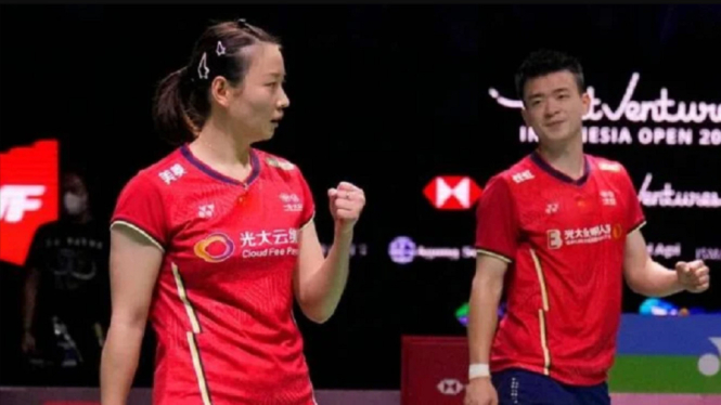 Ganda China Zheng Si Wei-Huang Ya Qiong juara Indonesia Open 2022