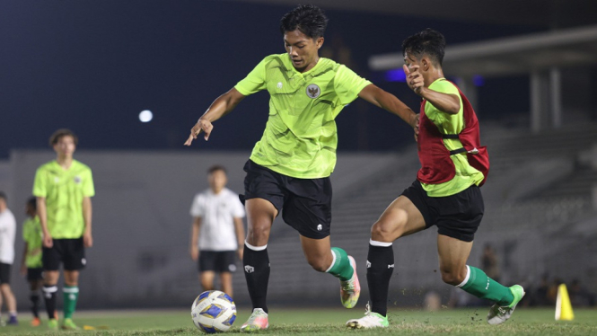 Garuda Nusantara Digenjot Fisik dan Latihan Penguatan oleh Shin Tae-yong