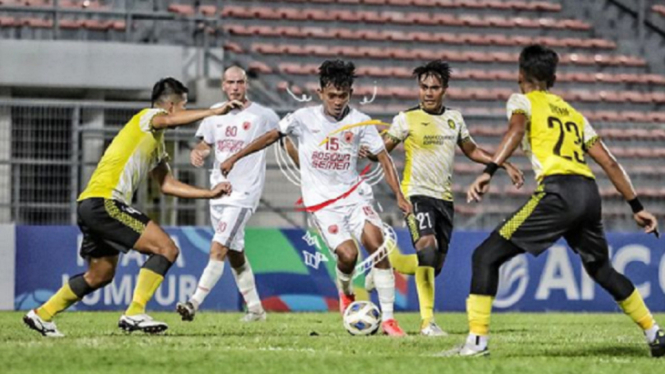 PSM Makassar vs Thampines Rover Singapura 3-1