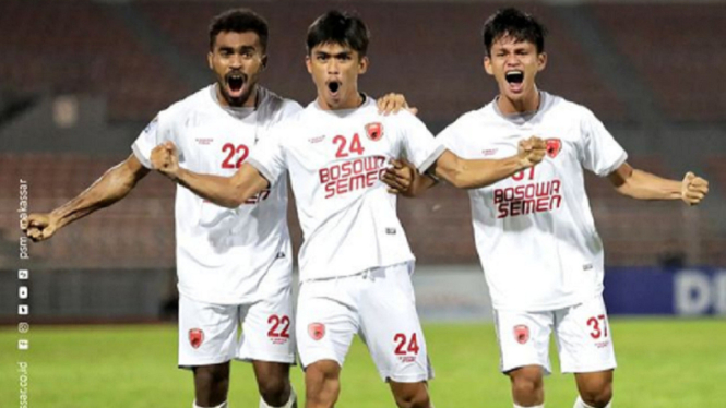 PSM Makassar berhasil comeback hajar Tampines Rovers 3-1 di AFC Cup