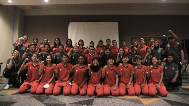 Timnas Wanita Bertolak ke Filipina Ikut Piala AFF Wanita 2022