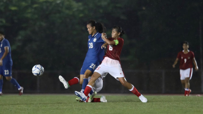Timnas Wanita kalah 0-4 dari Thailand di laga perdana Piala Wanita AFF 2022