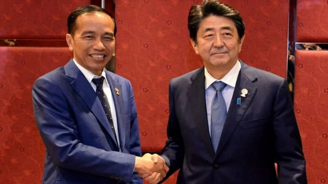 Eks PM Jepang Shinzo Abe Tewas Ditembak, Presiden Jokowi Sampaikan Belasungkawa (Foto Instagram)
