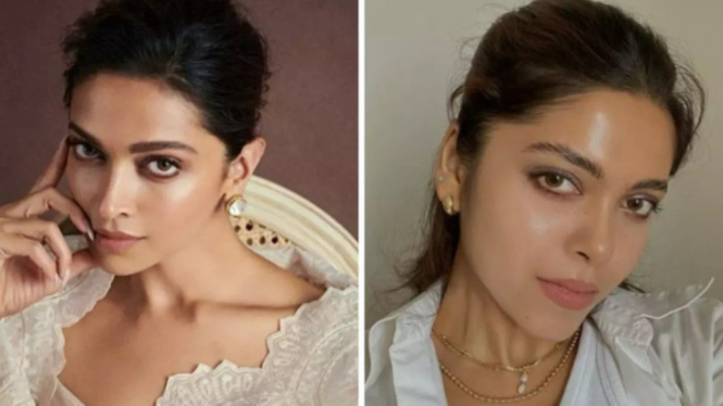 Super Mirip, Ini ‘Kembaran’ Aktris Cantik Bollywood Deepika Padukone