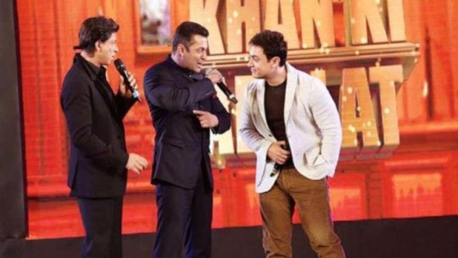 Shah Rukh Khan, Salman Khan dan Aamir Khan