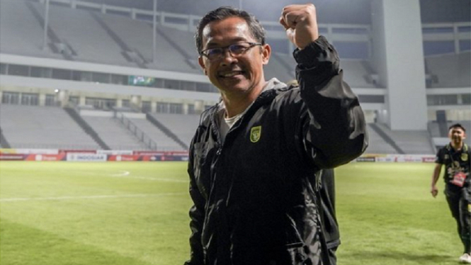 Aji Santoso Pelatih Persebaya Surabaya