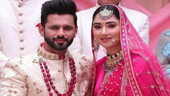 Rahul Vaidya dan Disha Parmar malam pertama