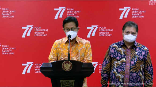 Menteri Kesehatan Minta Indonesia Bersiap Hadapi Mutasi Virus Baru Awal 2023 (Foto Tangkap Layar)