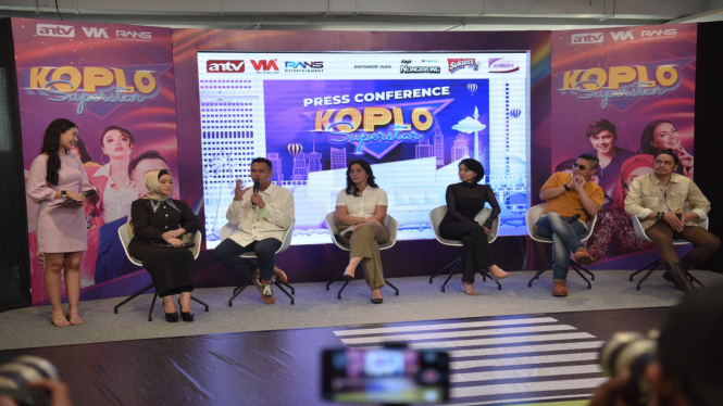 Konferensi Pers Koplo Superstar ANTV