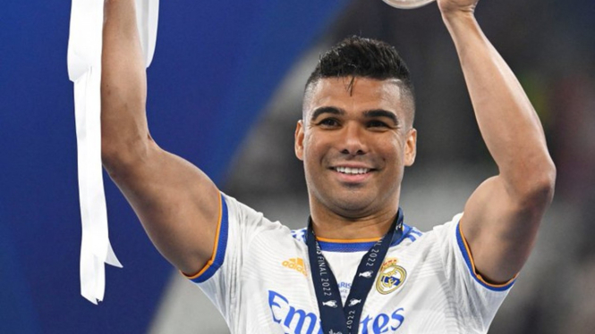 Casemiro (Foto: Twitter @FabrizioRomano)