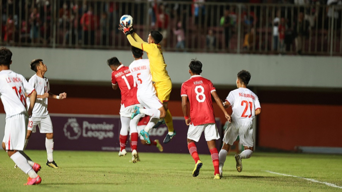 Timnas U-16 Indonesia Pastikan Juara Grup A dan Melaju ke Semifinal