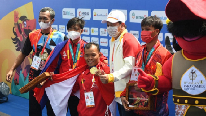 Cabor Para Renang Sumbangkan 7 Medali Emas di Asean Para Games Solo 2022