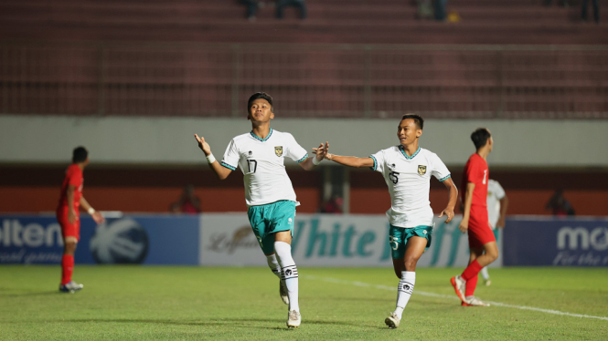 Timnas U-16 Indonesia bantai Singapura 9-0