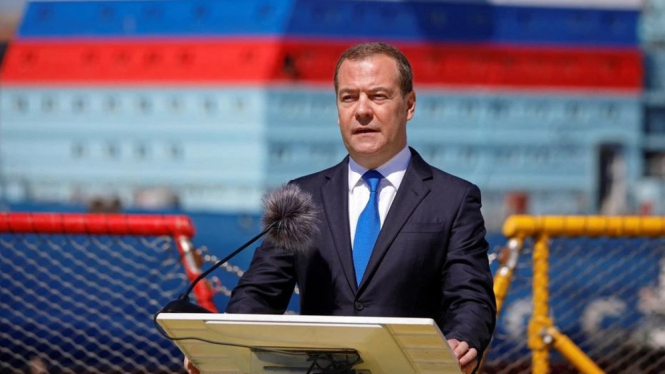 Wakil Ketua Dewan Keamanan Rusia, Dmitry Medvedev.