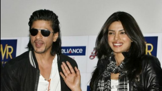 Shah Rukh Khan dan Priyanka Chopra