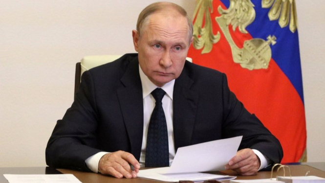 Presiden Rusia Vladmir Putin.