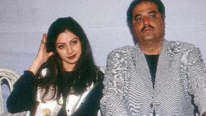 Boney Kapoor dan Sridevi